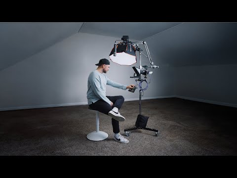 Entire YouTube Studio Setup ON WHEELS