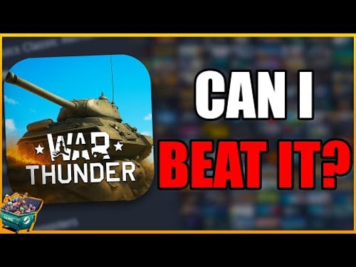 I Tried Beating a Pay To Win Game WITHOUT Paying (War Thunder)