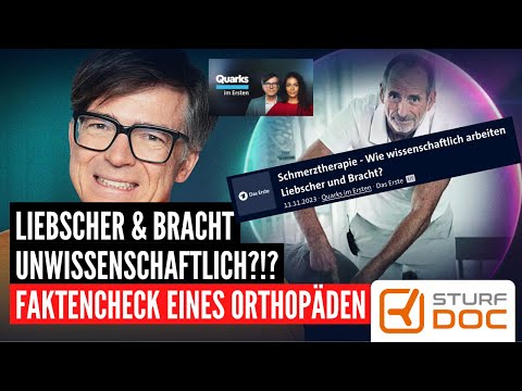 Liebscher und Bracht in Quarks. Ist die Kritik gerechtfertigt? Faktencheck vom Orthopäden