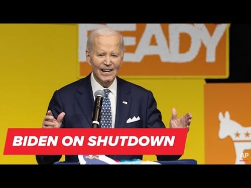 Biden on Trump blocking SNAP benefits during shutdown