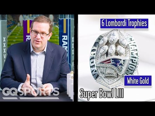 Super Bowl Ring Designer Breaks Down Super Bowl Rings (Patriots, Eagles) | Game Points | GQ Sports