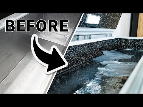 BEST Diy Chest Freezer Cold Plunge | Using FLAKES