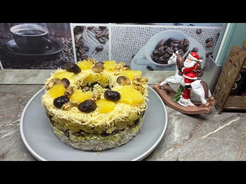 A SALAD you can't stop eating!! A real DECORATION FOR YOUR TABLE!!