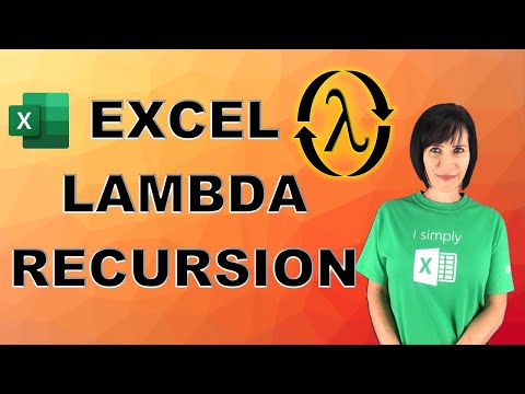 Excel LAMBDA Recursion + a Trick for Evaluating in a Cell