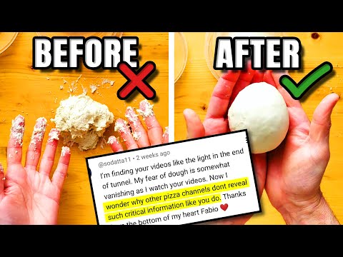 The 2 Step Method to Fix Sticky Pizza Dough Forever🔝