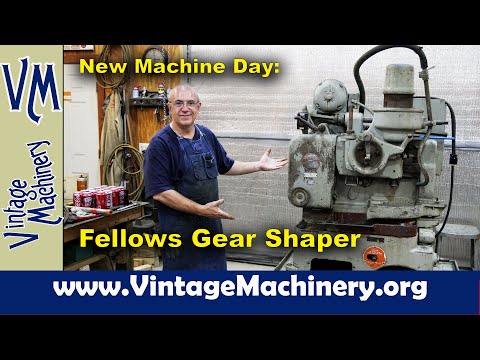 New Machine Day! Fellows 7-Type Gear Shaper