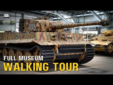 See the ENTIRE collection inside The Australian Armour and Artillery Museum in this walking tour!
