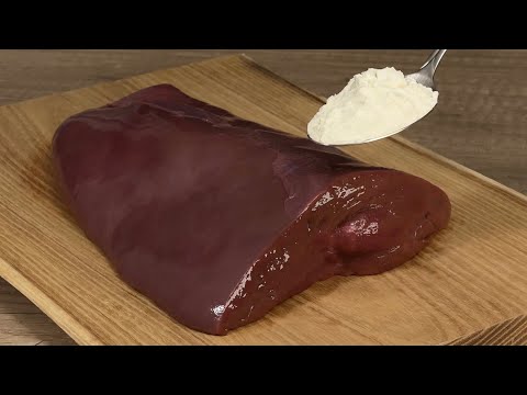The secret of delicious beef liver! Few people know the recipe for this dish!