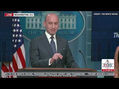 FULL SPEECH: Karoline Leavitt Holds a Press Briefing with Stephen Miller - 5/1/25