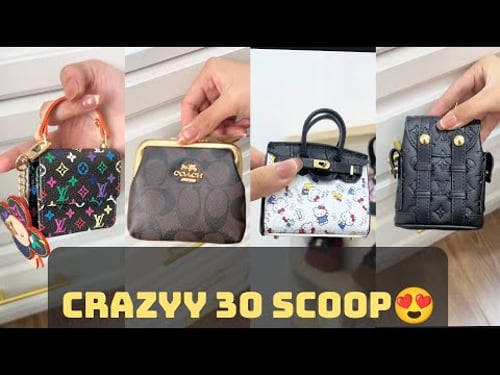 New mini Birkin😱30 Scoop| Viral Mini Bags Everyone Wants 😱Enjoy😘