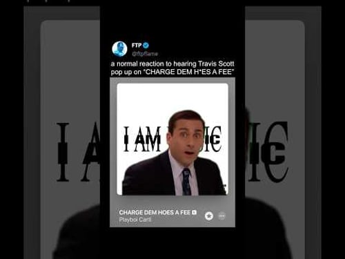 normal reaction to hearing Travis Scott on Playboi Cartiβs album πΊπ€