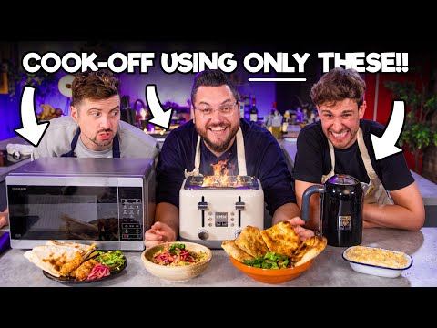 Can we cook using ONLY a Kettle, Toaster and Microwave?!