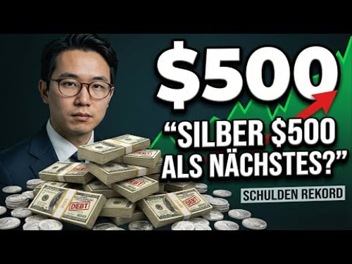 Der extremste globale Schuldenrausch der HISTORY treibt SILBER auf 500 $