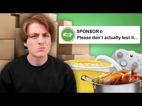 I Tested Products That Wanted to Sponsor Me