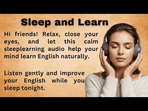 Sleep and Learn English || Learn English while Sleeping || Bookish English