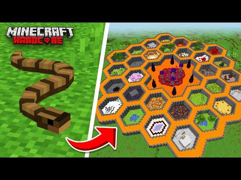 I Trapped THE DEADLIEST MOBS in Minecraft Hardcore🔥