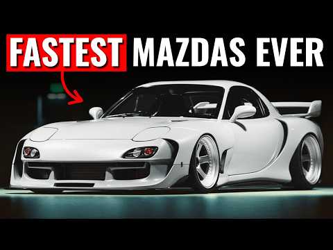 10 Fastest Japanese Cars Mazda Has Ever Made!