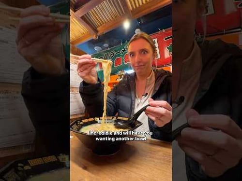 Don’t miss this!! 🤤 #tokyojapan #tokyofood #ichiran