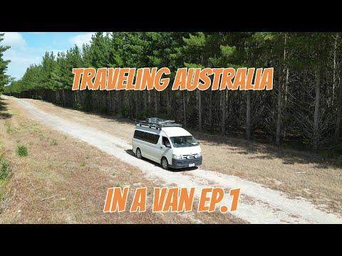Traveling Australia in a Van Ep.1 (South Australia to Victoria)