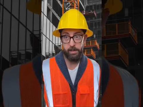 Unexpected incident 4 #short #construction #engineering #adamrose #smartwork #workers #funny