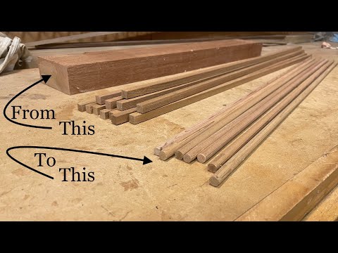 Arrow shafts from lumber