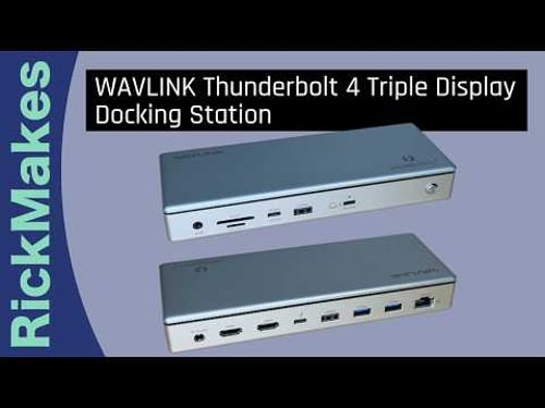 WAVLINK Thunderbolt 4 Triple Display Docking Station
