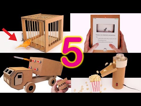 5 Amazing Things You Can Do at Home from Cardboard (Compilation 2020 🔥)