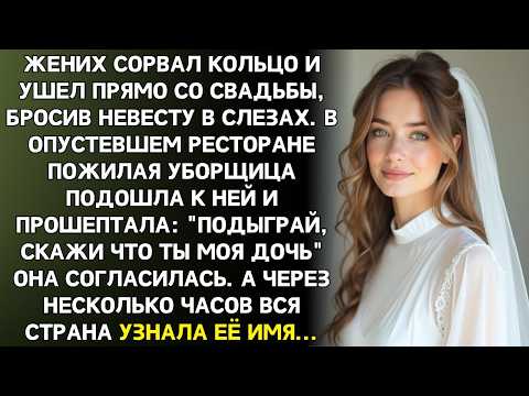 Жених бросил меня в день свадьбы. А через месяц увидел меня по ТВ и не поверил своим глазам...