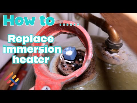 How to replace immersion heater