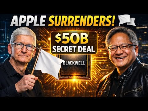 NVIDIA JUST WON THE AI WAR! 🏁 Apple’s Secret Surrender & The $50 Billion Monday Shock