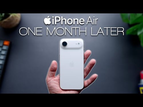 iPhone Air One Month Later - The TRUTH!!