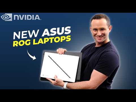 NEW Asus Gaming Laptops at CES 2025!