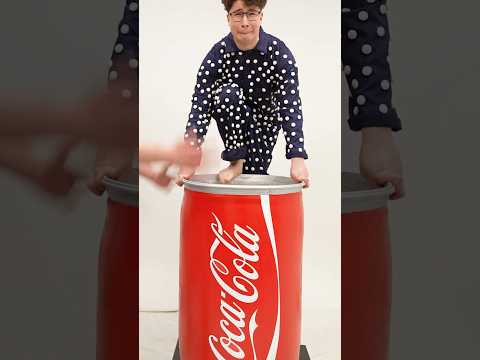 Giant Coke vs Mentos Suit Explosion! 💣🥤