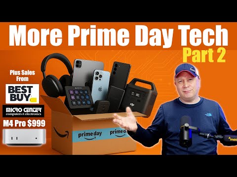 Tech Deals From Amazon Prime Days - Part 2 - Plus More Microcenter & Best Buy Tech Sales