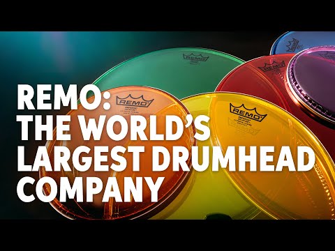 @remopercussion Factory Tour with Nick D'Virgilio