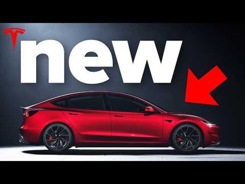 NEW 2026 Tesla Model 3 LEAKED | Exciting New Features