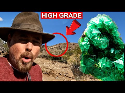 "Found Glowing Fluorite? Dig Here for GOLD"