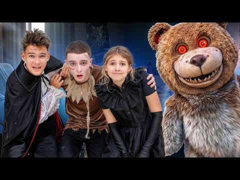 Halloween-juhlistamme tuli PELOTTAVIA... Pehmoleluni heräsi eloon!