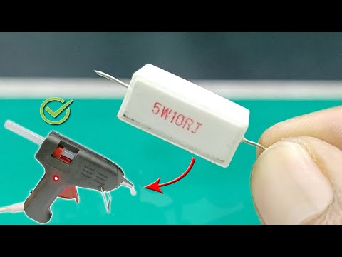 Gunakan Resistor Ini !!! Maka Glue Gun Rusakmu Akan Berfungsi Kembali