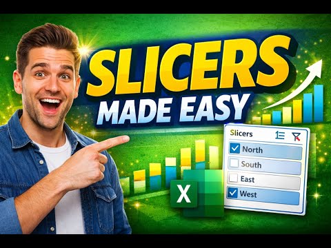 Slicers & Filters in Pivot Tables Made Easy