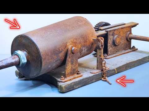 Restoring a Mysterious Sausage Stuffer + Homemade Kielbasa!