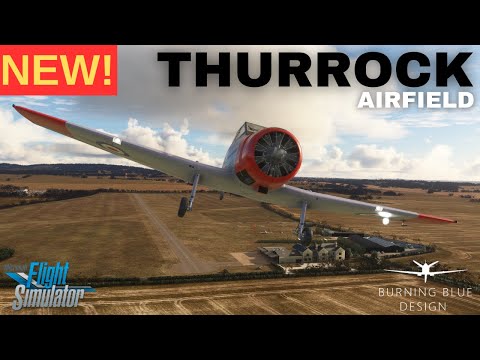 Burning Blue Design EGMT Thurrock Airfield Review Flight - Winjeel- Microsoft Flight Simulator