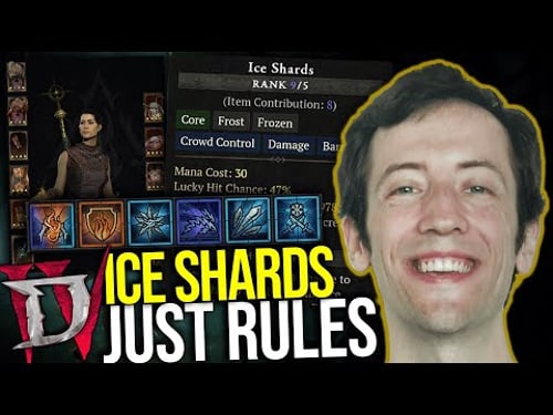 Diablo 4 - ICE SHARDS SORC RULES BIG TIME