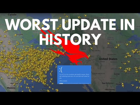 CrowdStrike: Worst Update in History takes down Computers