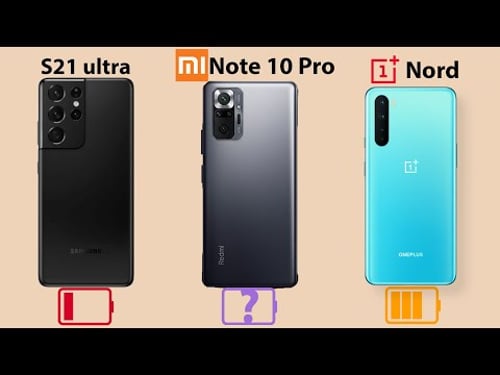 Xiaomi Redmi Note 10 Pro (Max) Battery Drain & Charging Test!