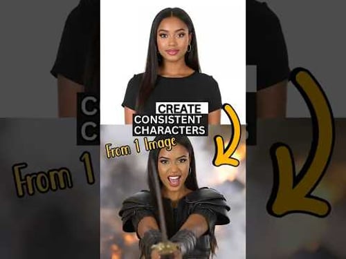 Create Consistent AI Characters with Just ONE Image