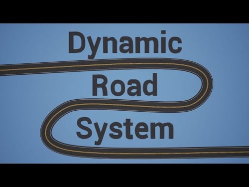 Dynamic Road System Now Available on the Unreal Marketplace