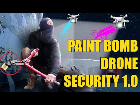 Paint Bomb Drone vs Thieves! (WE GOT THEM!)