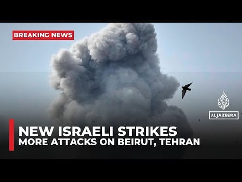 Israel bombs Tehran and Beirut, including strikes on Iran's state TV