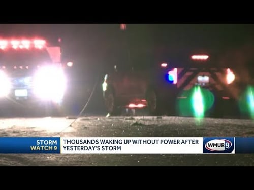 Thousands of Granite Staters are Waking Up Without Power After Saturday's Storm